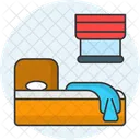 Schlafzimmer Schlafzimmer Wohnzimmer Symbol