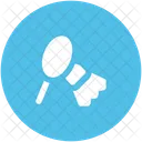 Schlager Federball Badminton Symbol