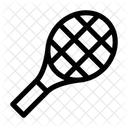 Schlager Tennisschlager Badmintonschlager Symbol