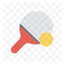 Schlager Tischtennis Ball Symbol