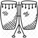 Trommel Trommelstocke Instrument Symbol