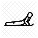Kobra-Pose  Symbol