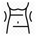 Schlanker Körper  Symbol