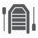 Aufblasbar Boot Tretboot Symbol
