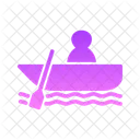 Schlauchboot  Symbol