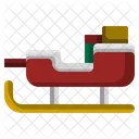 Schlitten-Weihnachtsmann  Symbol