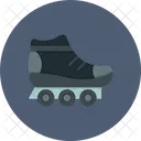 Skate Lebensstil Roller Symbol