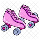 Rollschuhe Skates Show Schuh Symbol