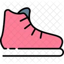 Schlittschuhe Schlittschuhlaufen Skateboard Symbol