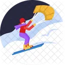 Wintersport Symbol