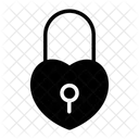 Liebesschloss Herzschloss Privat Symbol