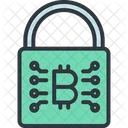 Bitcoin Schloss Safe Symbol