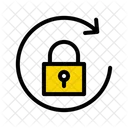 Sperren Synchronisieren Privat Symbol