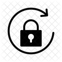 Sperren Synchronisieren Privat Symbol