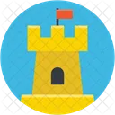 Burg Gebaude Festung Symbol