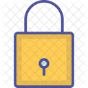 Schloss Vorhangeschloss Passcode Icon