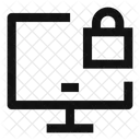 Computer Sperren Computer Geschutzt Sicherheit Symbol