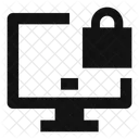 Computer Sperren Computer Geschutzt Sicherheit Symbol