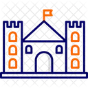 Burg Fantasie Festung Symbol