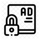 Mit Anzeige sperren  Symbol