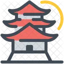 Schloss Japan Kyoto Symbol