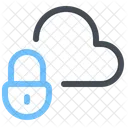 Schloss Cloud Netzwerk Symbol