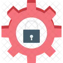 Schloss Sicherheit Digitales Schloss Icono