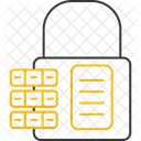 Schlossfrei Diebstahlschutz Sicherheit Symbol