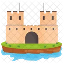 Burg Festung Marchenschloss Symbol