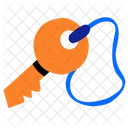Schlusselanhanger Schloss Tur Symbol