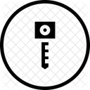 Schlussel Zugang Master Symbol