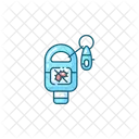 Farbe Symbol Desinfektionsmittel Symbol