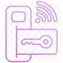 Schlusselkarte Sicherheit Schlussel Symbol