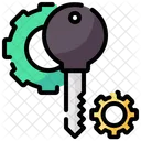 Schlüsselmanager  Symbol