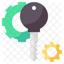 Schlüsselmanager  Symbol