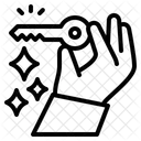 Schlusselmitarbeiter Schlusselperson Mitarbeiter Symbol