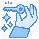 Schlusselmitarbeiter Schlusselperson Mitarbeiter Symbol