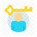 Schlüsselperson  Symbol