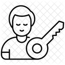 Schlüsselperson  Symbol