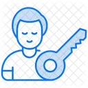Schlüsselperson  Symbol