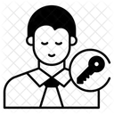Schlüsselperson  Symbol