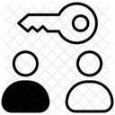 Schlüsselperson  Symbol