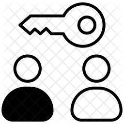 Schlüsselperson  Symbol