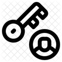 Schlusselperson Leiter Experte Symbol