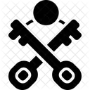 Schlusselperson Schlussel Person Symbol