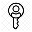 Schlusselmann Schlusselperson VIP Symbol