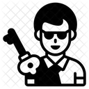 Schlüsselperson  Symbol