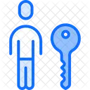 Schlusselperson Symbol