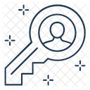 Schlüsselperson  Symbol