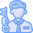 Schlüsselperson  Symbol
